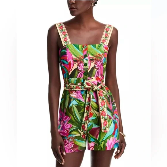 Farm Rio Romper - Size L - Picture 5 of 15